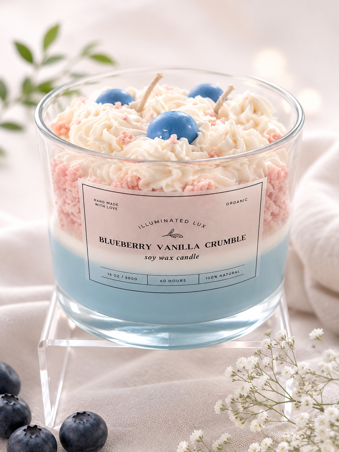 Blueberry Vanilla Crumble